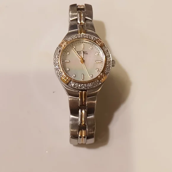 Sparkly fossil watch Relic By Fossil Womens Watch Sparkle Bezel Rose Gold Tone  main image 4